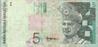Gallery image for Malaysia p41a: 5 Ringgit