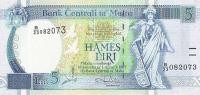 p46b from Malta: 5 Lira from 1994
