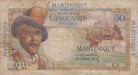 Gallery image for Martinique p30a: 50 Francs