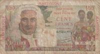 p31a from Martinique: 100 Francs from 1947