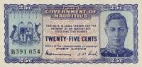 Gallery image for Mauritius p24c: 25 Cents