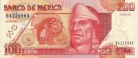 Gallery image for Mexico p108d: 100 Pesos