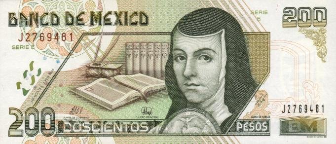 Front of Mexico p109a: 200 Pesos from 1995