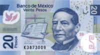 Gallery image for Mexico p122ab: 20 Pesos