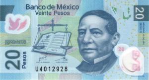 p122r from Mexico: 20 Pesos from 2012 p122r from Mexico: 20 Pesos from 2012