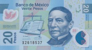 Gallery image for Mexico p122z: 20 Pesos