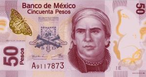 Gallery image for Mexico p123Ae: 50 Pesos