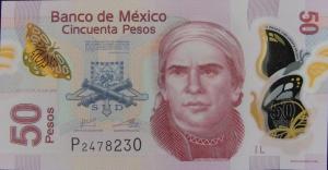Gallery image for Mexico p123Al: 50 Pesos