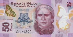 Gallery image for Mexico p123Am: 50 Pesos