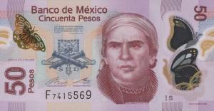 p123As from Mexico: 50 Pesos from 2015 p123As from Mexico: 50 Pesos from 2015