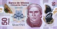 Gallery image for Mexico p123Ad: 50 Pesos from 2012