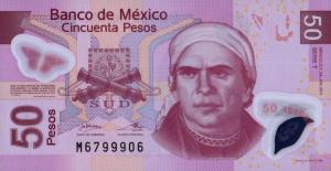 Gallery image for Mexico p123t: 50 Pesos from 2011