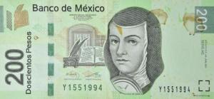 Gallery image for Mexico p125ae: 200 Pesos