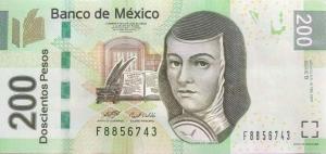 p125b from Mexico: 200 Pesos from 2007