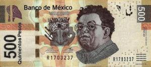 Gallery image for Mexico p126ad: 500 Pesos