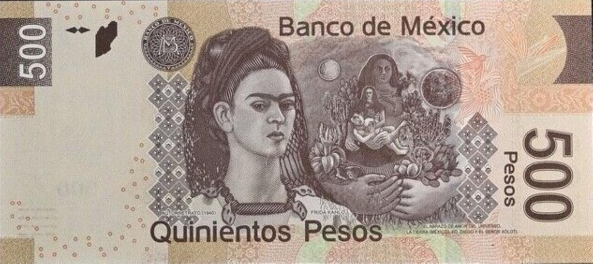 Back of Mexico p126c: 500 Pesos from 2010