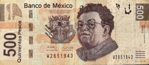 Gallery image for Mexico p126e: 500 Pesos