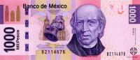 Gallery image for Mexico p127a: 1000 Pesos