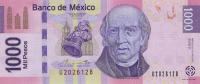 p127d from Mexico: 1000 Pesos from 2013