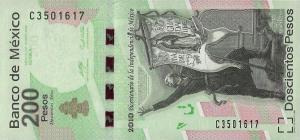 Gallery image for Mexico p129c: 200 Pesos