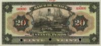 Gallery image for Mexico p23s: 20 Pesos