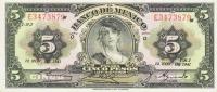 Gallery image for Mexico p34c: 5 Pesos