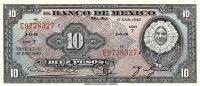 Gallery image for Mexico p39c: 10 Pesos
