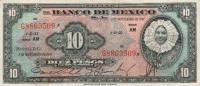 Gallery image for Mexico p47b: 10 Pesos