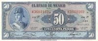 p49m from Mexico: 50 Pesos from 1961