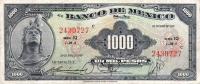 Gallery image for Mexico p52k: 1000 Pesos