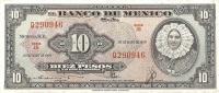 Gallery image for Mexico p58g: 10 Pesos