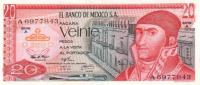 Gallery image for Mexico p64a: 20 Pesos