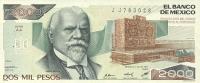 Gallery image for Mexico p82c: 2000 Pesos