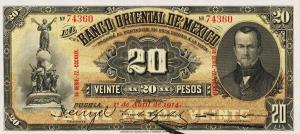 Gallery image for Mexico pS383c: 20 Pesos