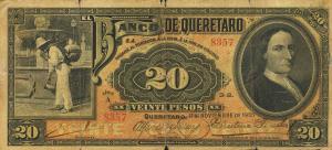 pS392a from Mexico: 20 Pesos from 1903