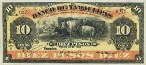 pS430b from Mexico: 10 Pesos from 1902