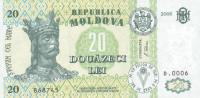 p13h from Moldova: 20 Leu from 2006