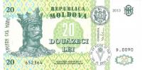 Gallery image for Moldova p13j: 20 Leu from 2013