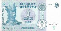 Gallery image for Moldova p21Aa: 5 Leu