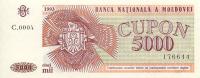 p4 from Moldova: 5000 Cupon from 1993