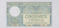 Gallery image for Morocco p19s: 50 Francs