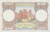 Gallery image for Morocco p45: 100 Francs from 1948