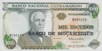 p119a from Mozambique: 1000 Escudos from 1976