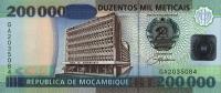 Gallery image for Mozambique p141: 200000 Meticas
