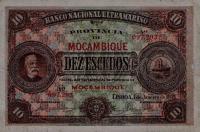 p69b from Mozambique: 10 Escudos from 1921