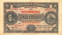 p83a from Mozambique: 5 Escudos from 1941