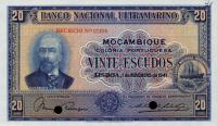 Gallery image for Mozambique p85s: 20 Escudos