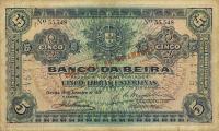 pR21A from Mozambique: 5 Libras from 1919