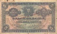 pR21 from Mozambique: 5 Libras from 1919
