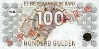 p101s from Netherlands: 100 Gulden from 1992